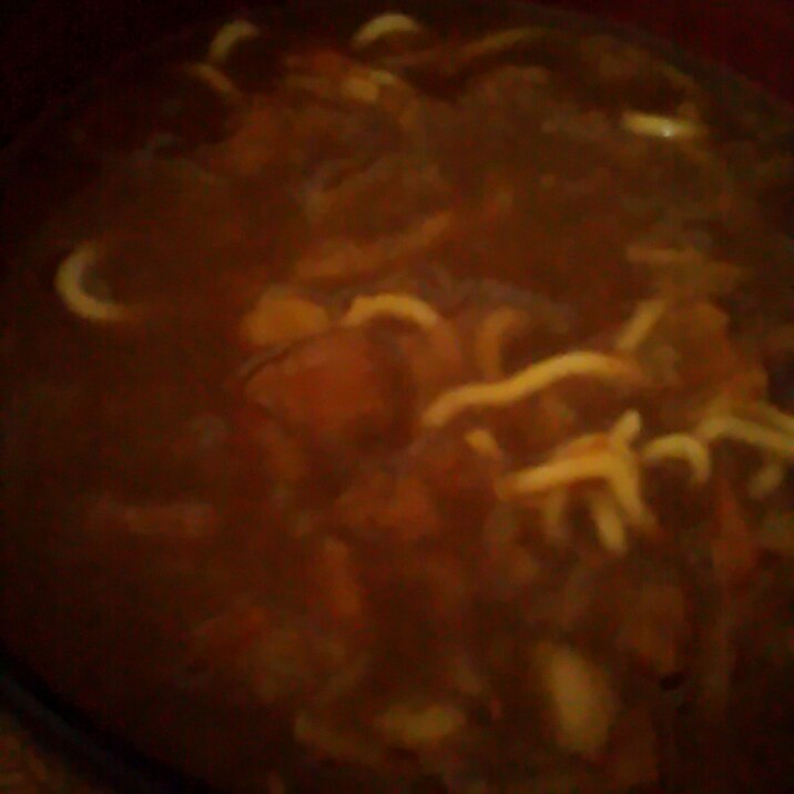 クリスマスに!カレーラーメン
